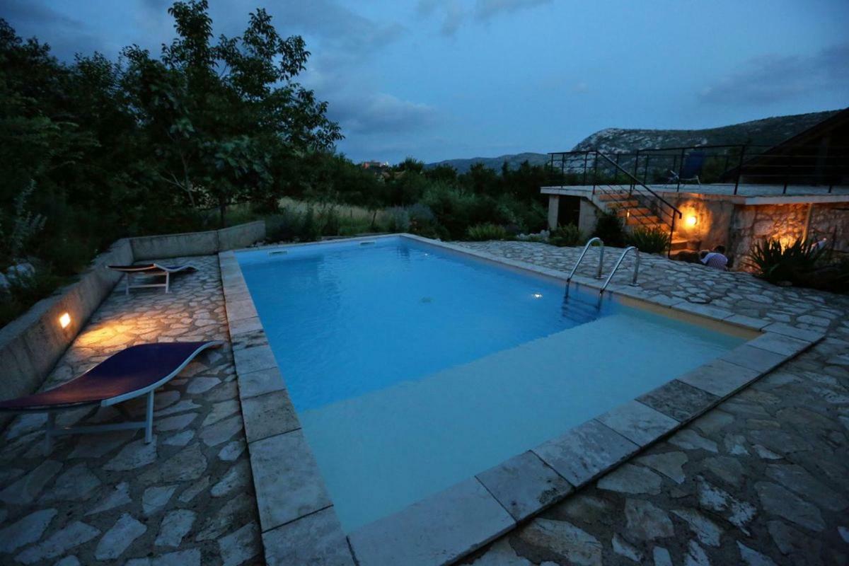 Abeona Mediterranean Villa Drivenik Luaran gambar